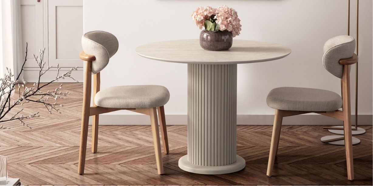 Soft Yuvarlak Masa Sandalye